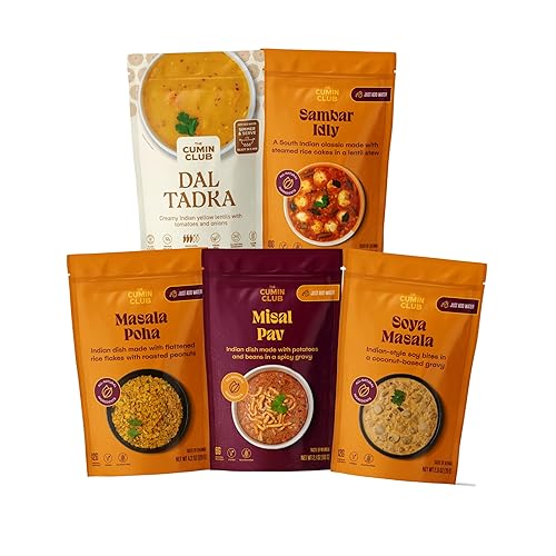 Miniatura 7 de The Cumin Club Arroz basmati, listo para comer, arroz, arroz instantáneo, delicioso, apto para microondas, fácil de preparar, fácil de cenar (1