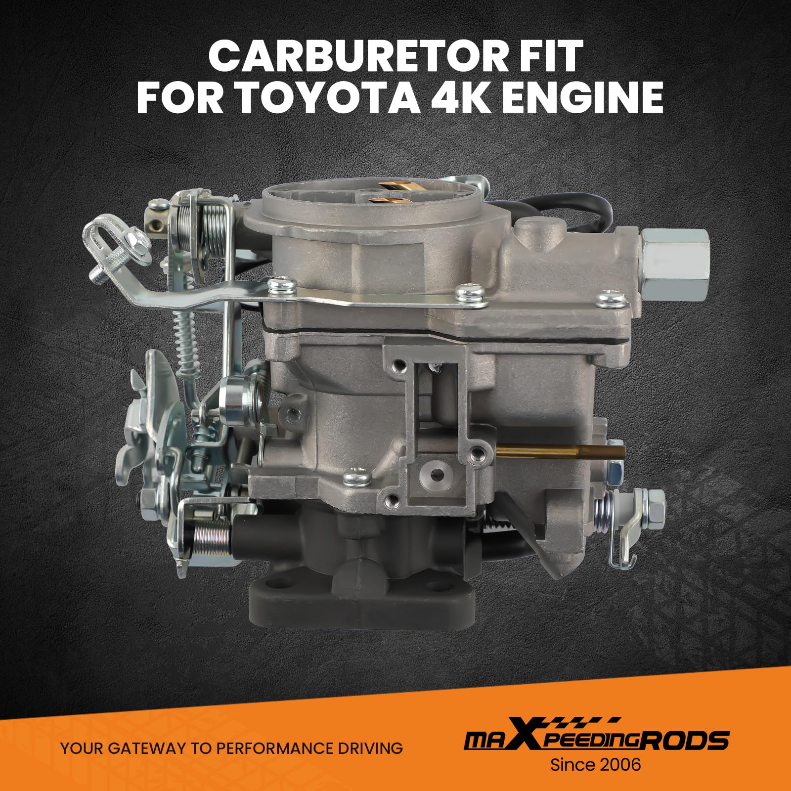 maXpeedingrods Carburator para Toyota 4K para Corolla 77-81 Starlet 82-84 2110013170 Carburador/carb