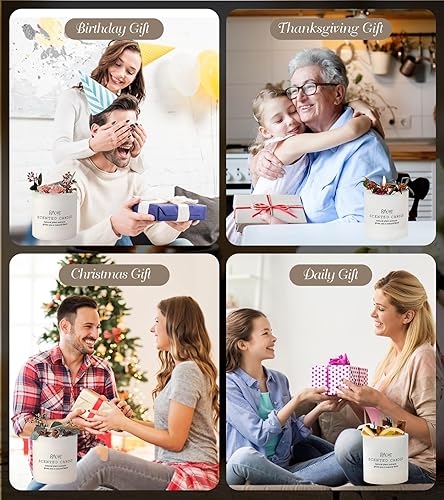 Miniatura 5 de Velas en liquidación  Velas de aromaterapia de eucalipto y naranja  Velas perfumadas de 10 onzas para el hogar Flor eterna  Velas de soja natural