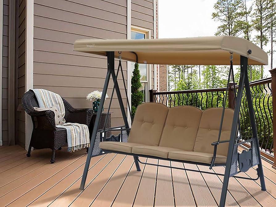 WAKE × Setinn Tour Porch 3P Set Shaker 3-Piece Porch Rocking Chair Set