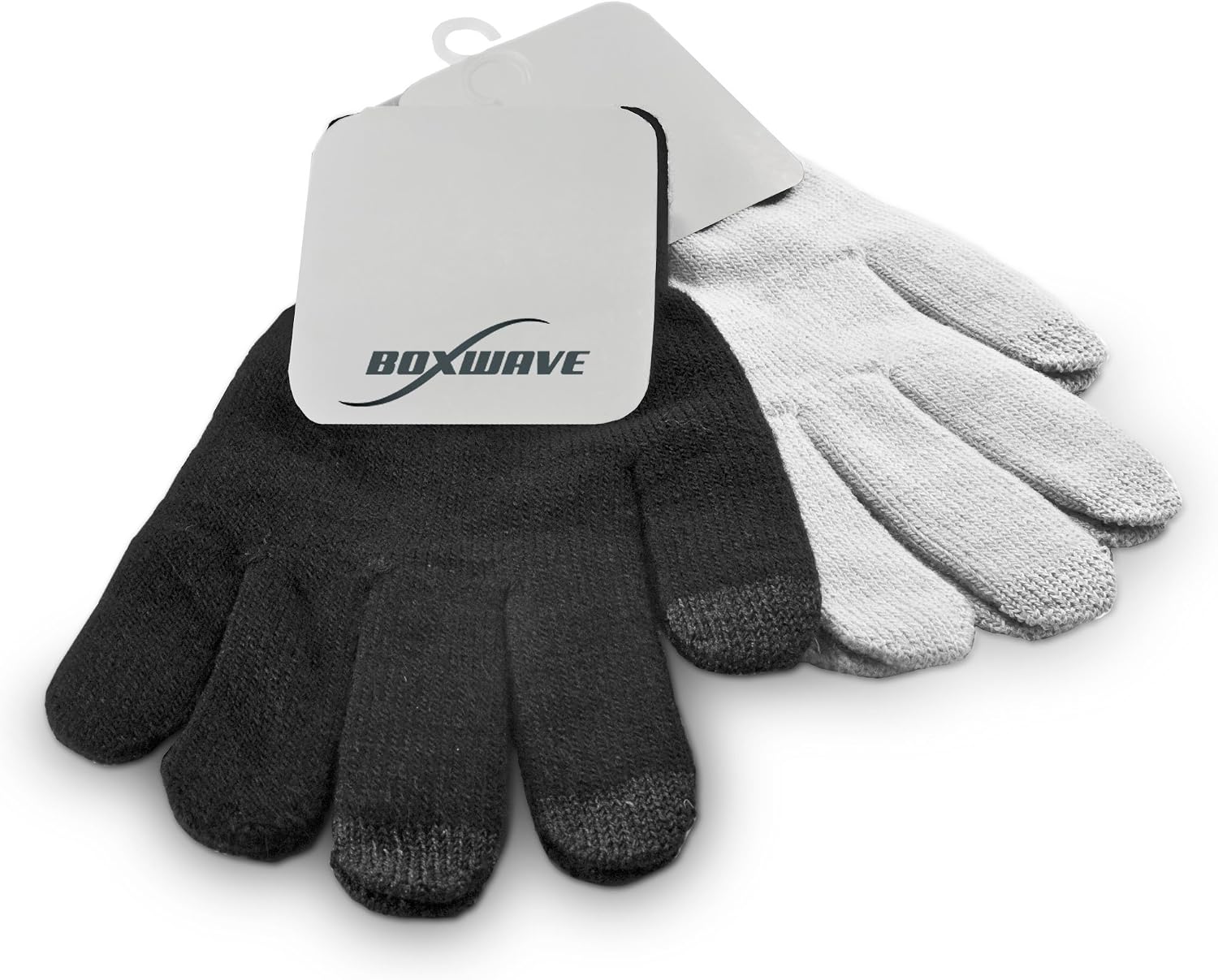 BoxWave Stylus Pen Compatible with Acer Aspire V 15 Nitro (VN7-572) - TapTouch Gloves, Warm Woolen Stylus Gloves - Grey - Size: Small