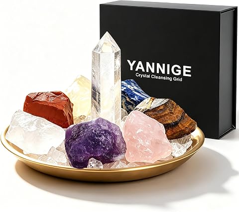 7 Chakra Healing Crystal Set for Energy Tuning & Spiritual Balance