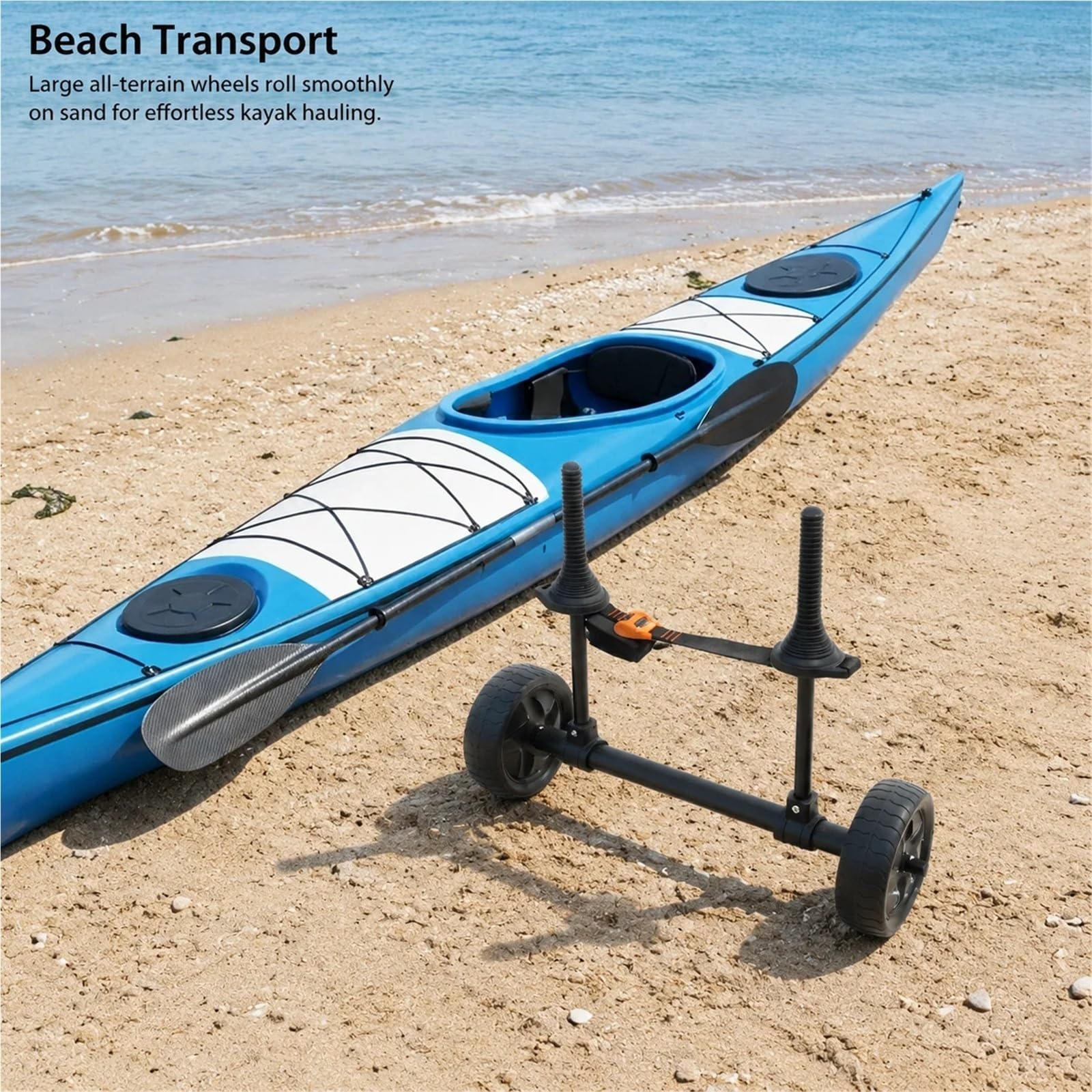 Carro Paddle Surf Carro de Kayak de Aluminio Desmontable