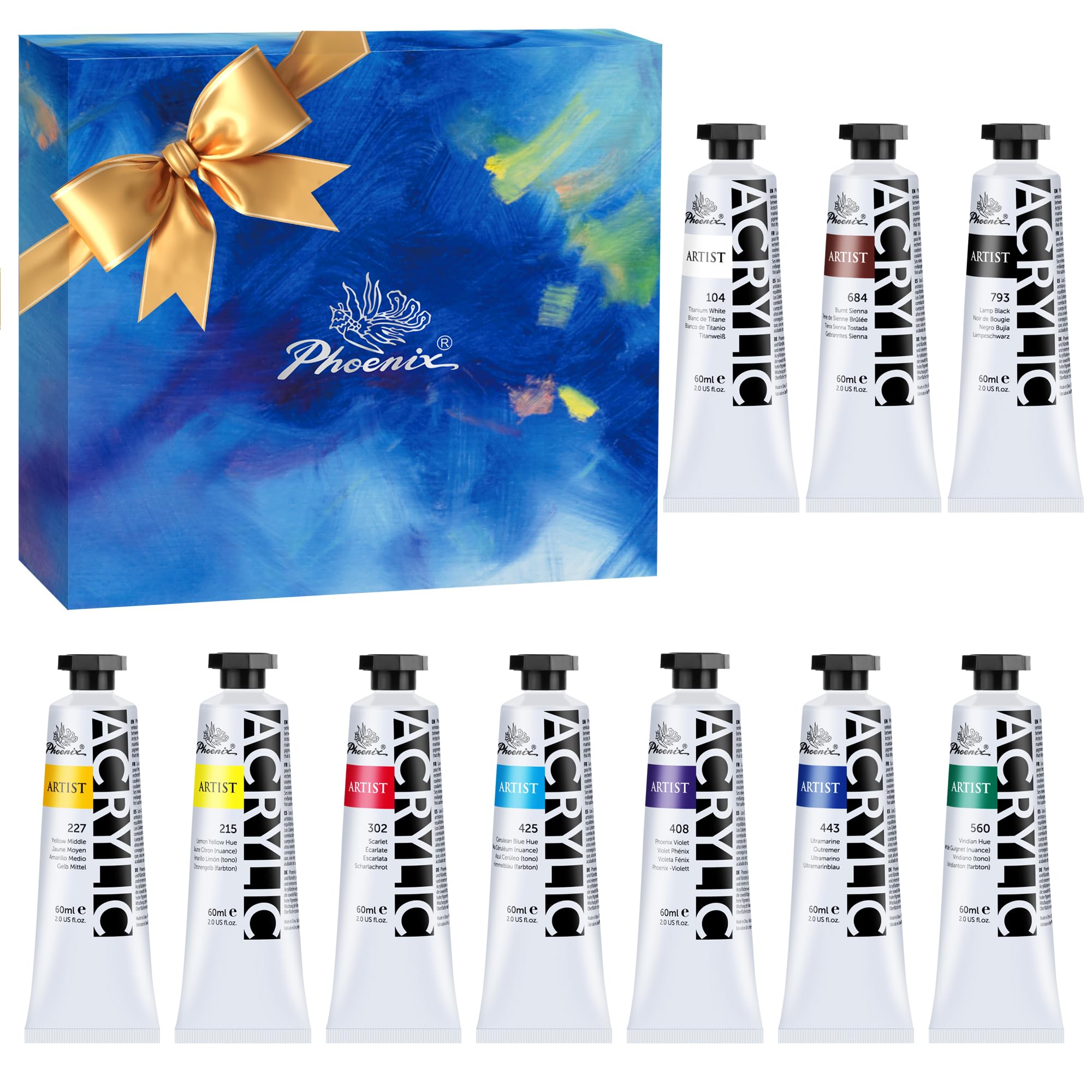 MEEDEN Professional Acrylic Paint Set - Artist Grade Acrylic Paints - View #7