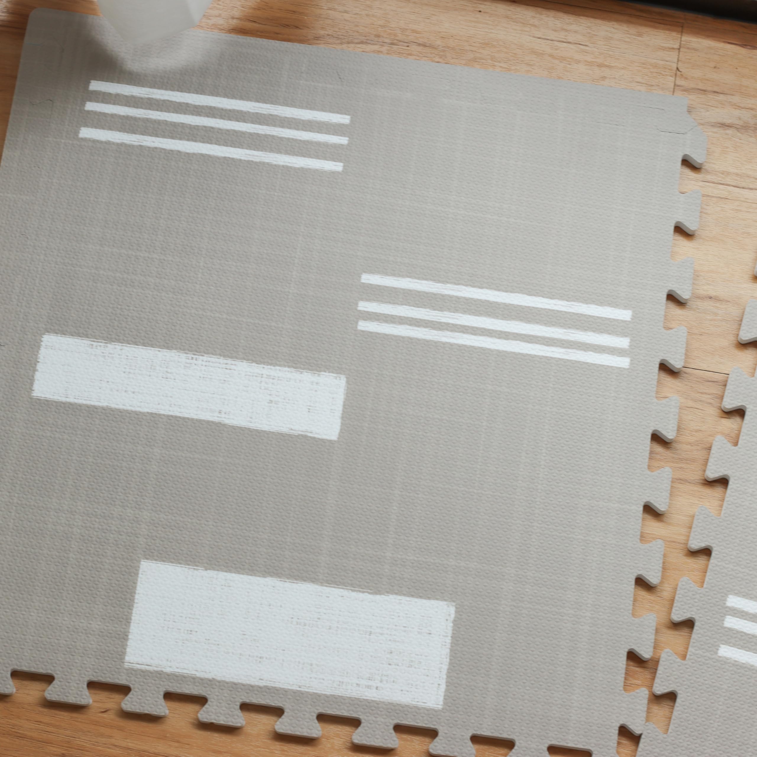 Little Landings Baby Play Mat for Floor - Nira (3.7x5.5ft) - Premium EVA Foam Play Mat for Babies & Toddlers (Ages 0-5+) - Non-Toxic Playmat for Tummy