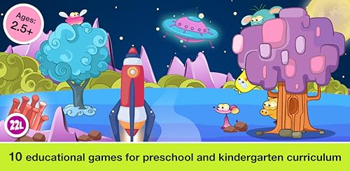 Preschool All In One Learning: Basic Skills Space Learning Adventure A to Z: Learn to Read Letters,