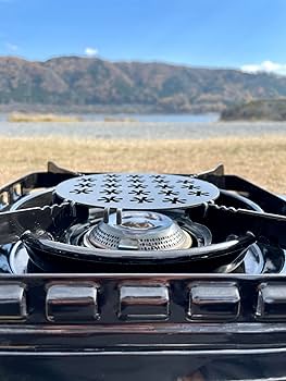 Amazon | 鉄製 ミニ五徳 アウトドア キャンプ カセットコンロ