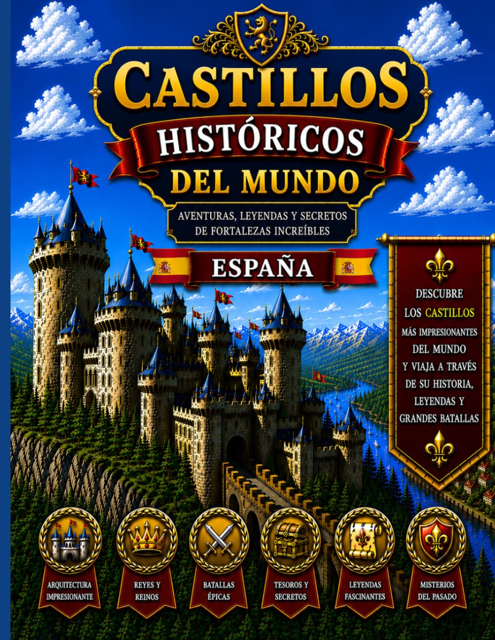 CASTILLOS HISTORICOS DEL MUNDO: AVENTURAS,LEYENDAS Y SECRETOS DE FORTALEZAS INCREÍBLES