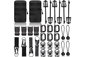 EDC MOLLE Accessories Tactical Attachments Kit [28 Pack]
