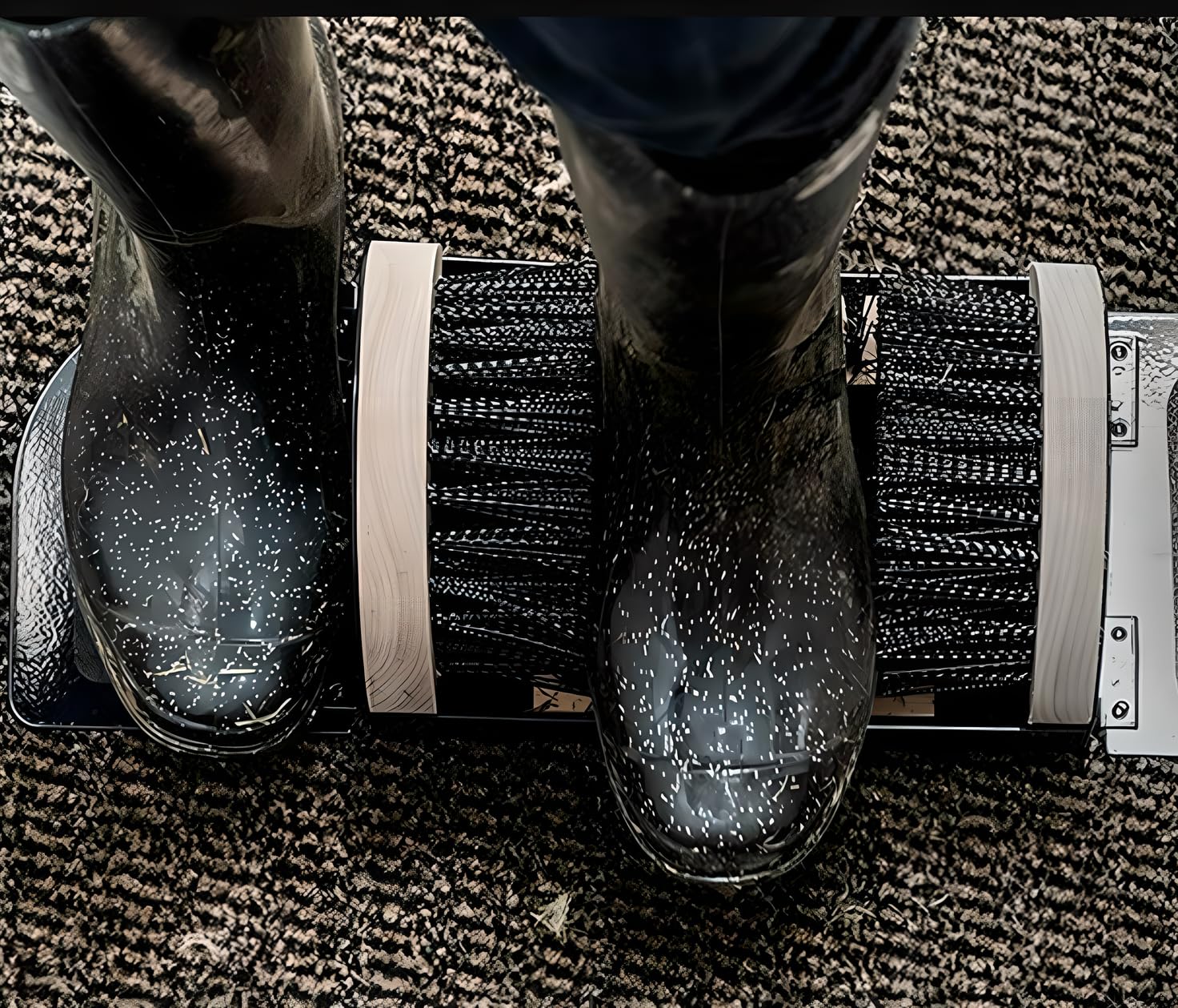 Amazon.co.jp: 泥落としブラシ 屋外用泥ブラシ ブーツスクレーパー