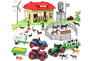 Golray Barn Farm Animal Toy for Toddlers