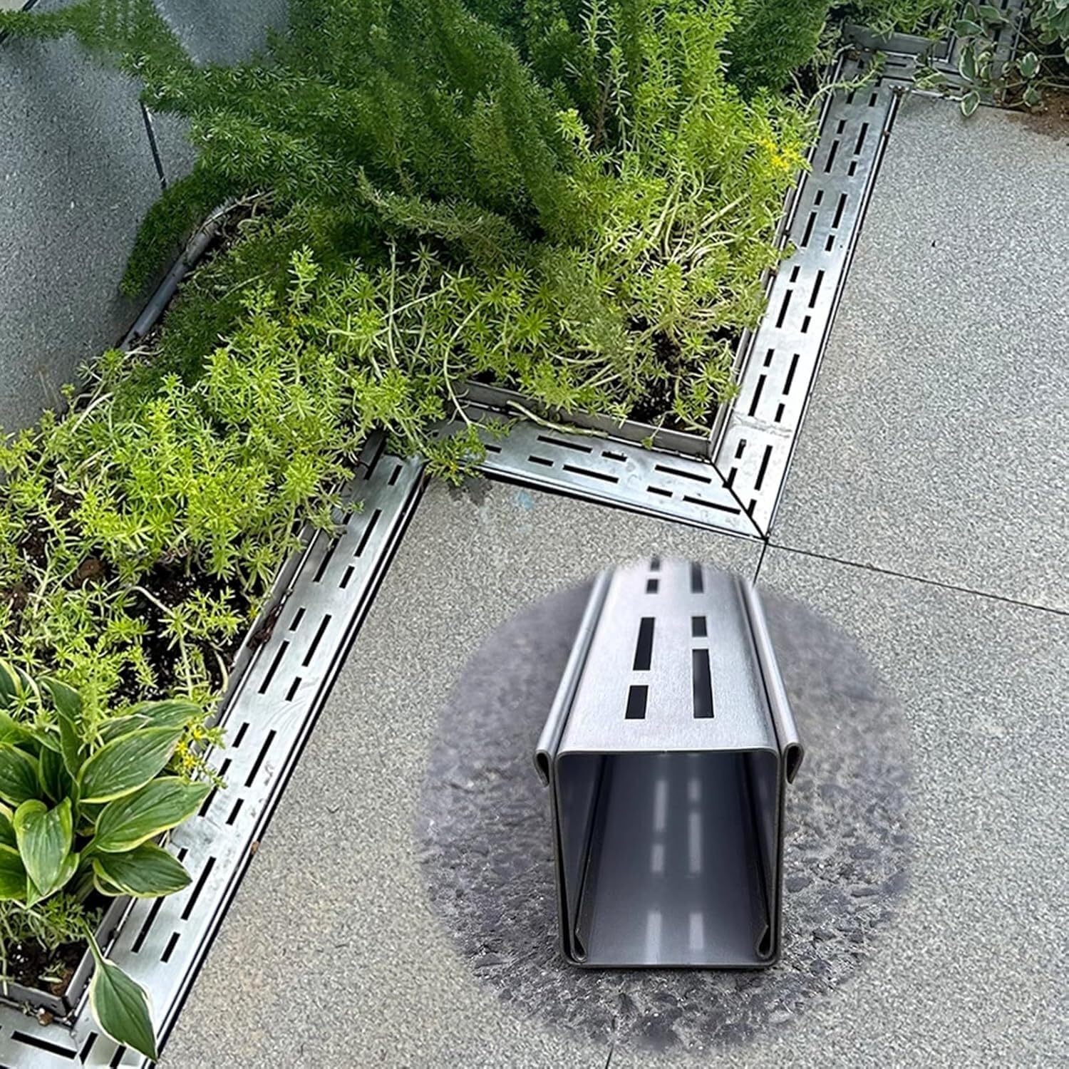 Grille d'évacuation extérieure antidérapante pour sublimer votre terrasse