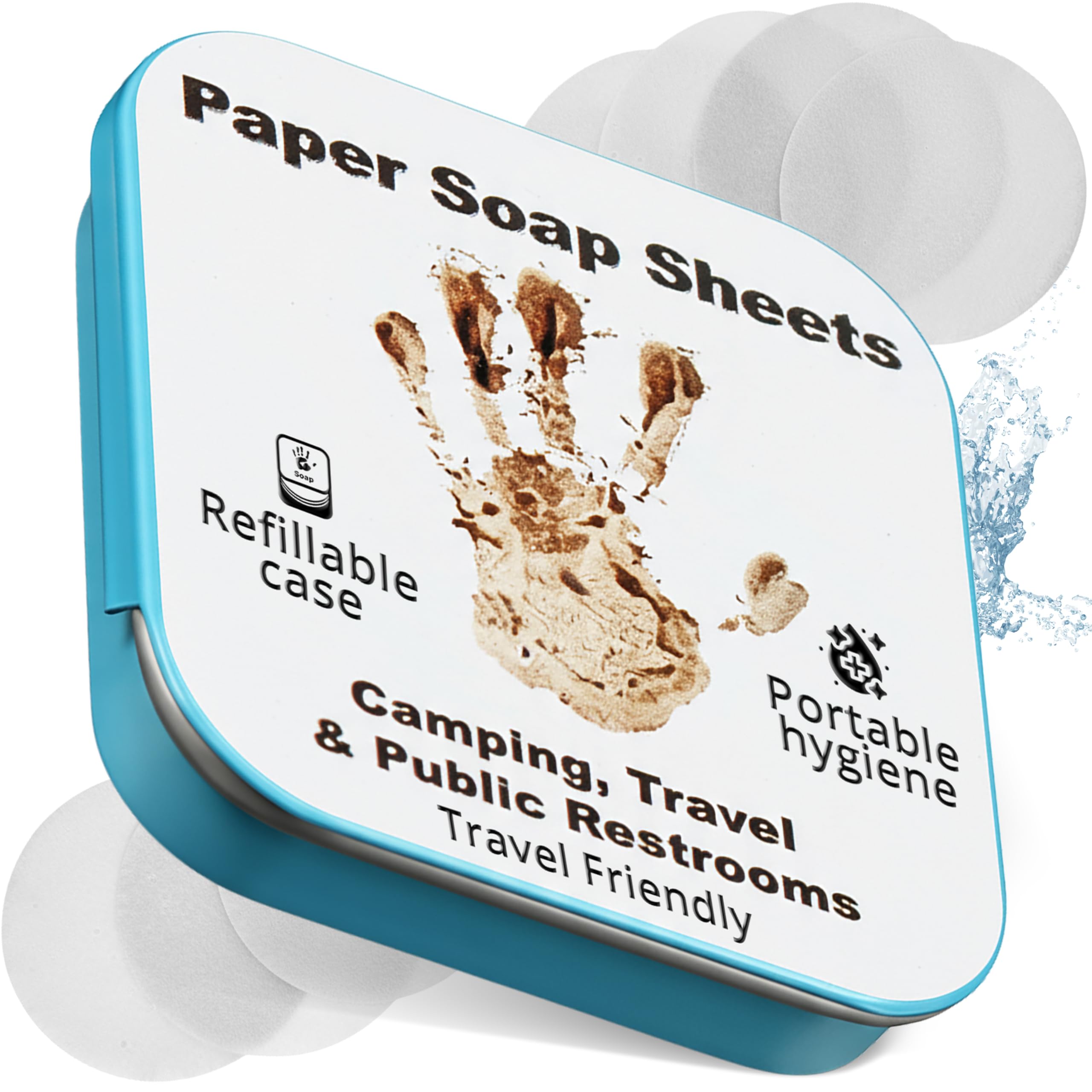 Photo 1 of BORSALI Paper Soap Sheets, 50 Sheets & Case