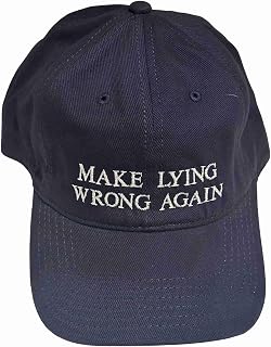 Make Lying Wrong Again Hat 2002 - Embroidered Adjustable Cap