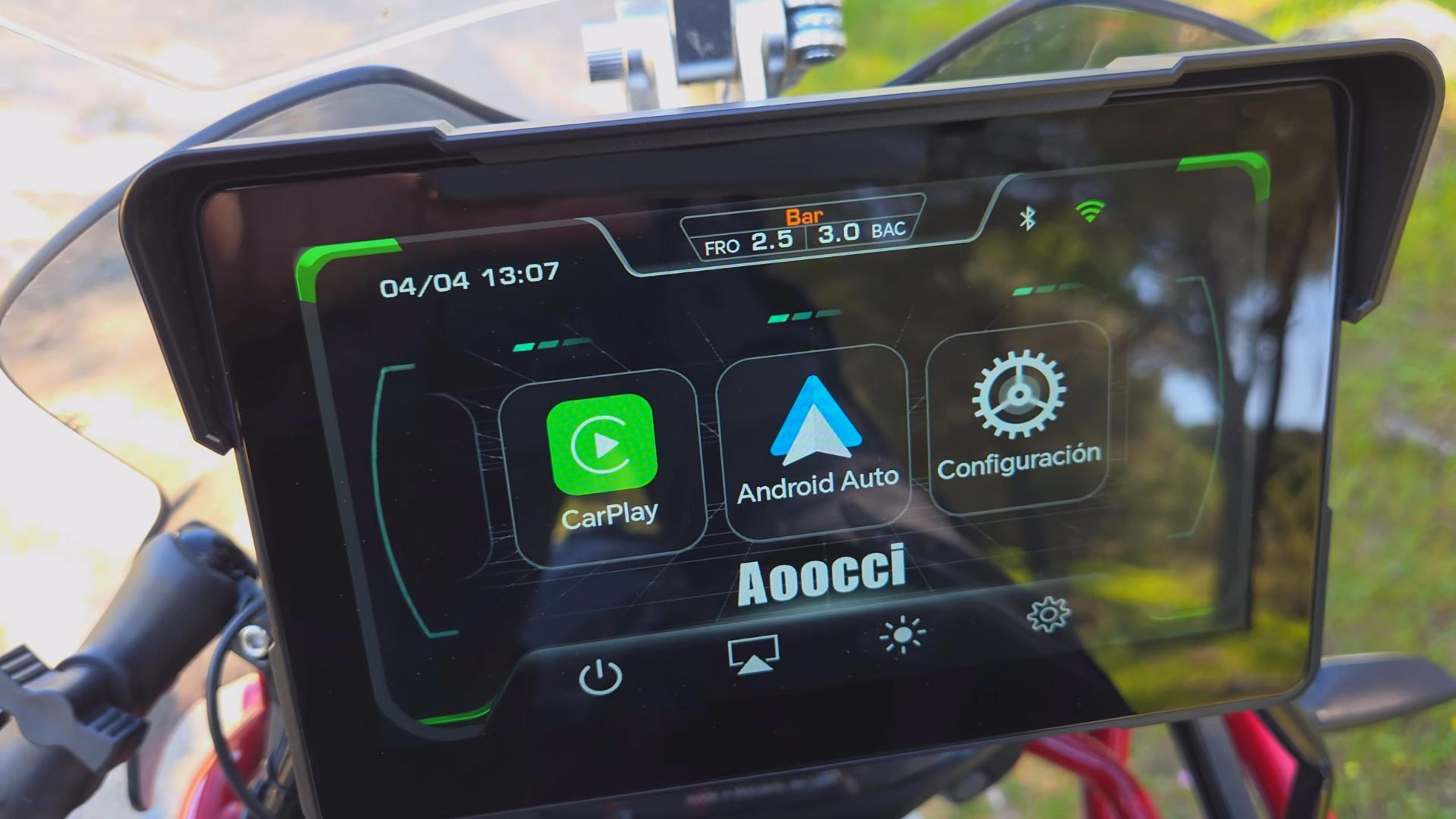Amazon.com: Aoocci C7 Motorcycle Carplay, GPS Navigation System