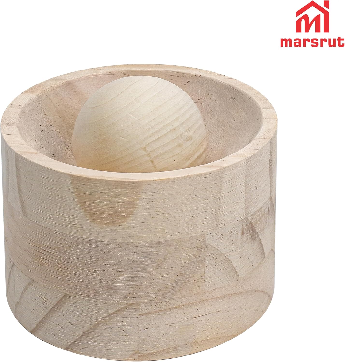Dumpling Wrapper Maker Dash Kit, Dumpling Skin Maker, Wooden Press Tool for Making Round Banh Bao Bakeware, Hand Pie, Ball Skin Maker for Qingming Event, Restaurant