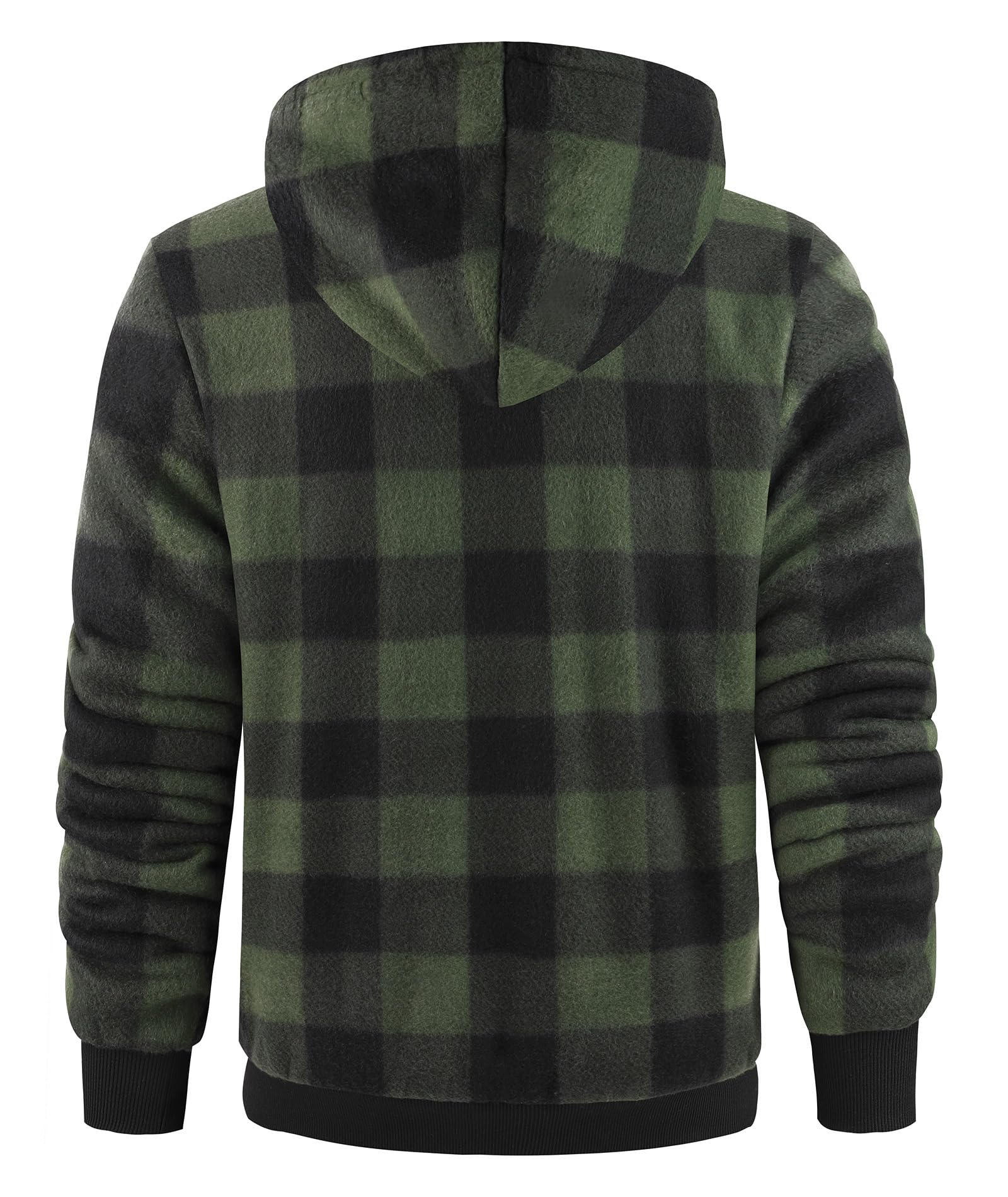 geeksport geeksport geeksport geeksport Felpa da Uomo con Cappuccio e Full Zip Fleece Hoodies for Men Sportive Inverno