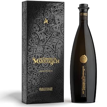 Les Terroirs de Marrakech Organic Olive Oil Extra Virgin, Gift Box 17fl oz