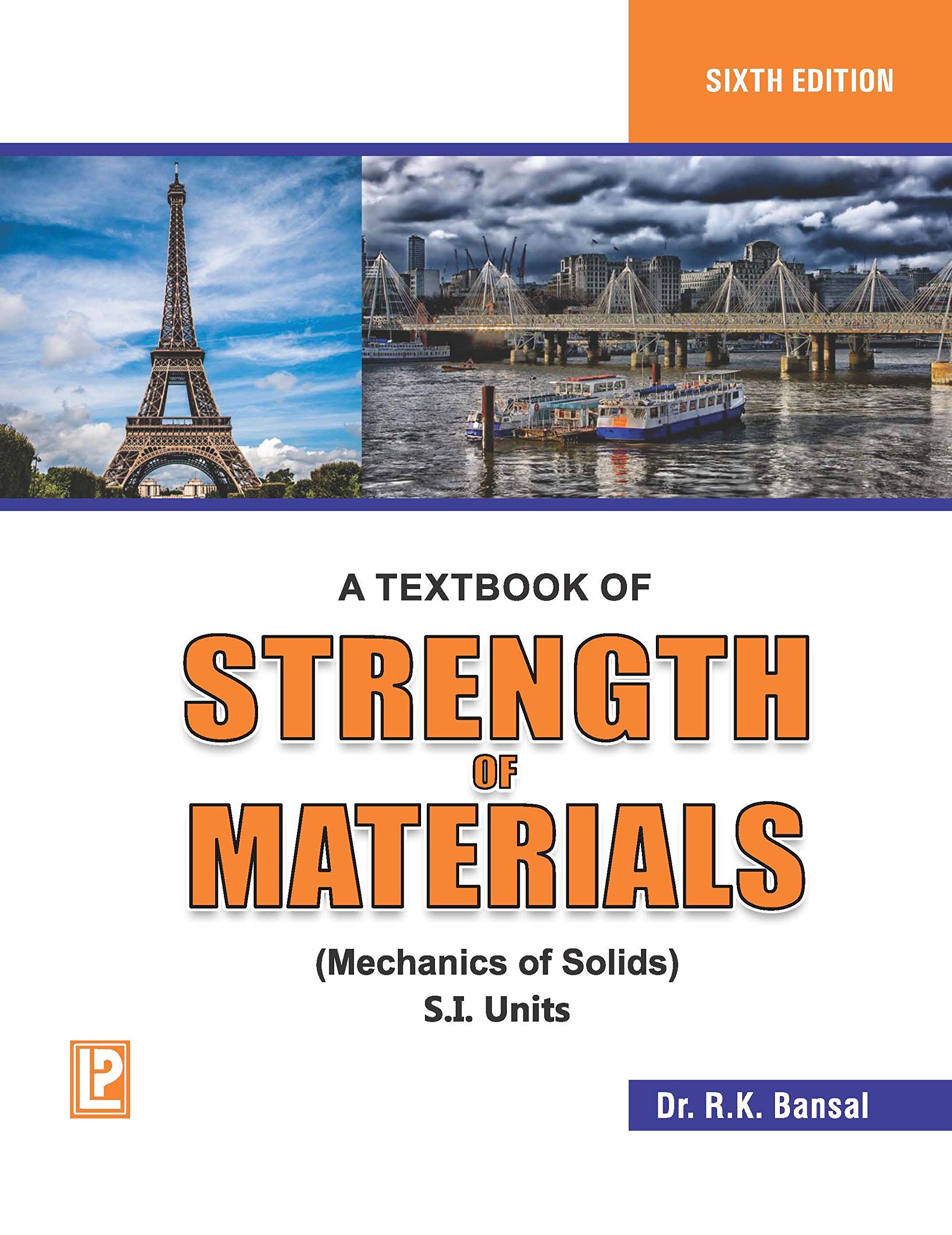 Buy A Textbook of Strength of Materials: Mechanics of Solids Book Online at  Low Prices in India | A Textbook of Strength of Materials: Mechanics of  Solids Reviews & Ratings - Amazon.in