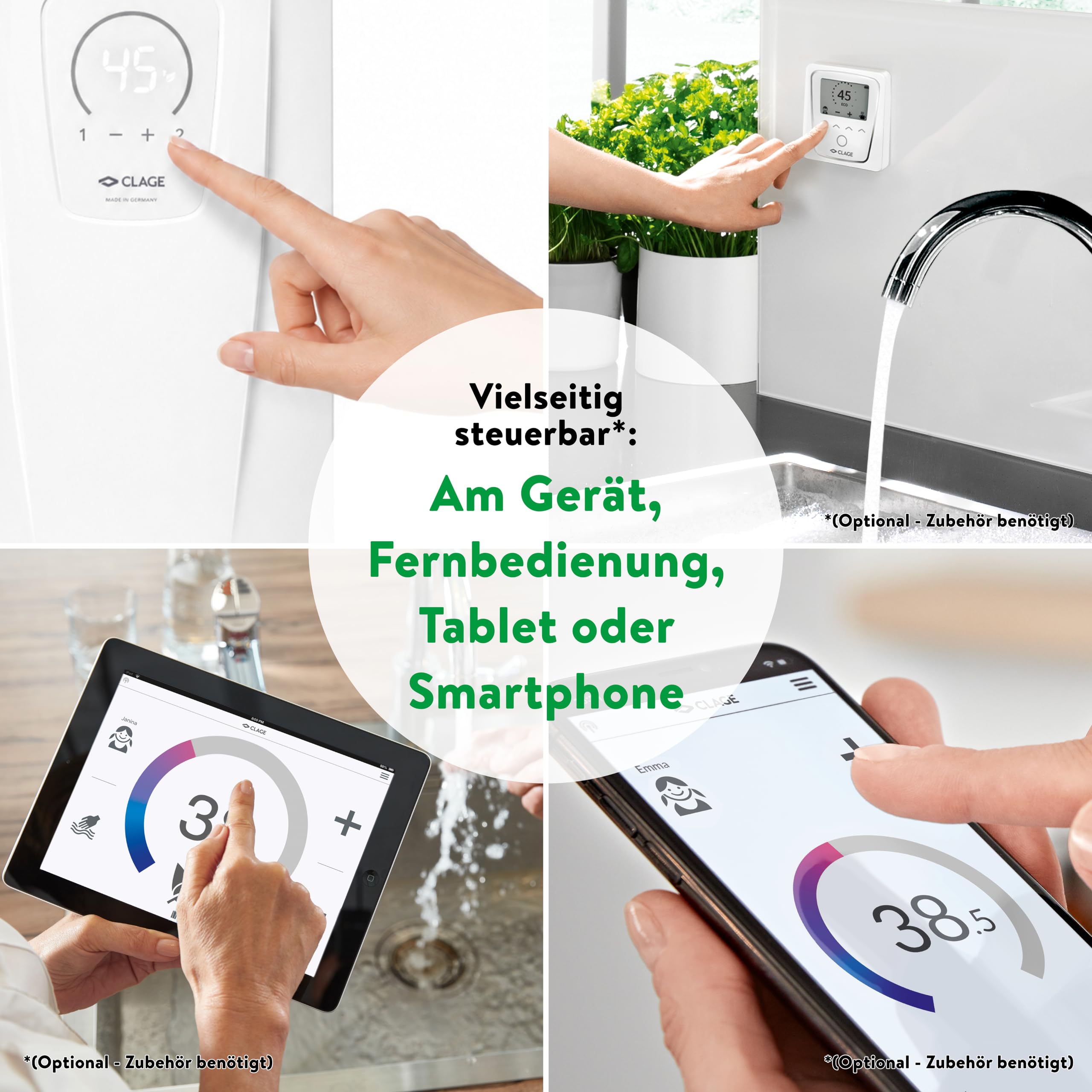 Scaldacqua istantaneo compatto CEX-U - Trifase