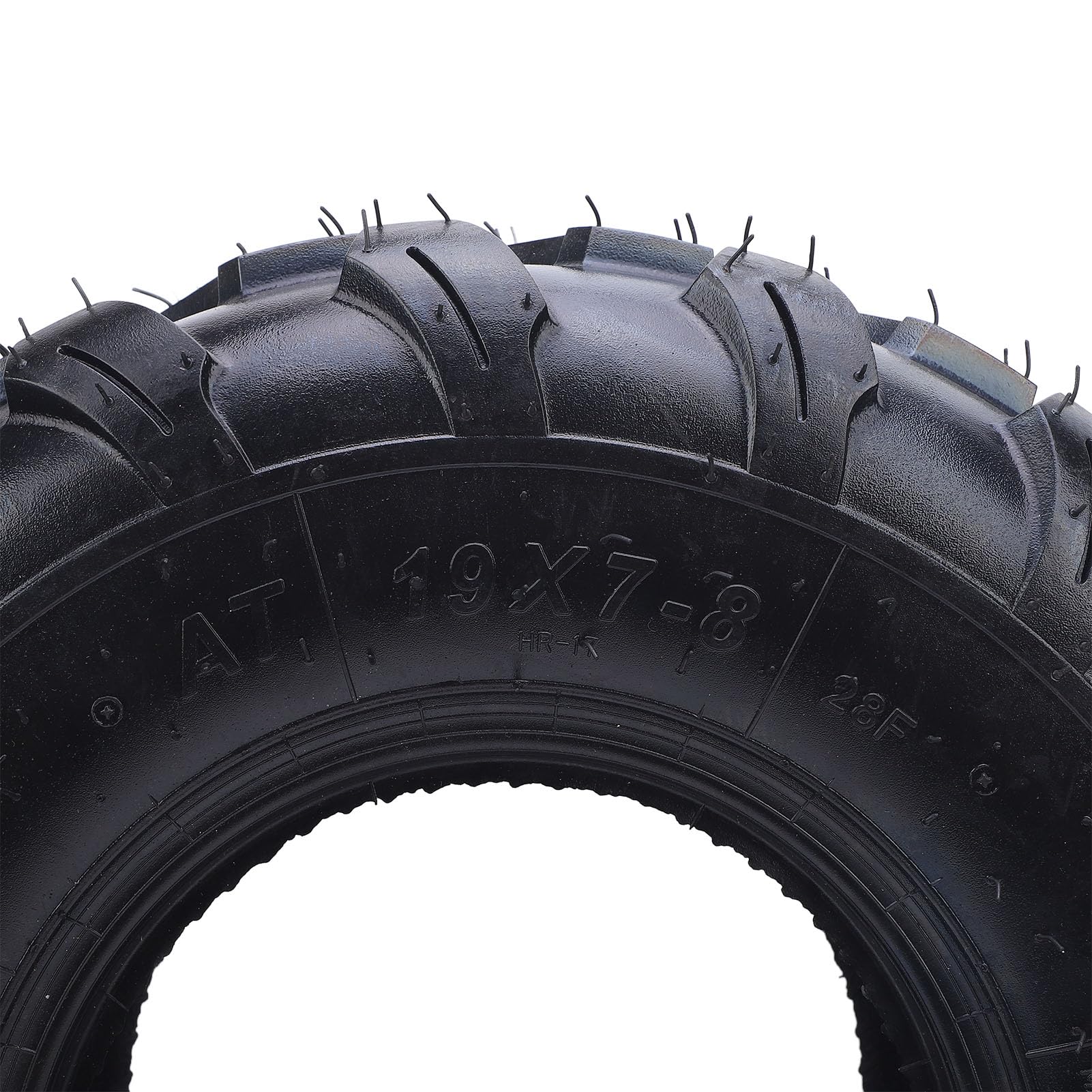 Le Caoutchouc 19x7x8 Tout Le Pneu de Roue de Terrain a augmenté la Traction pour L'AJUST UNIVERSEL de Kart de Chariot de Quadruple