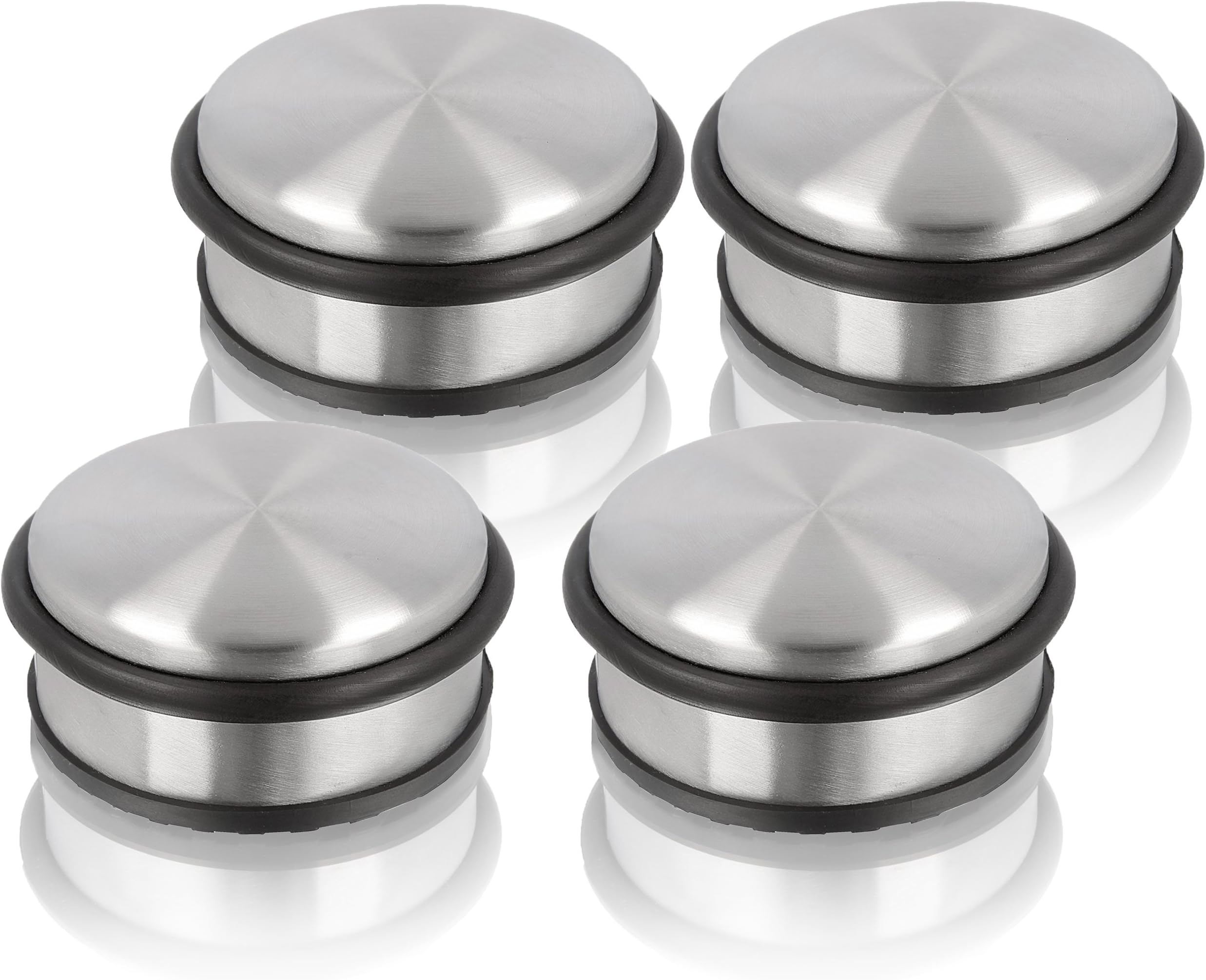 KrollMan Door Stopper Sets Door Stop Door Stop Stopper Holder Stainless Steel Design High or Low