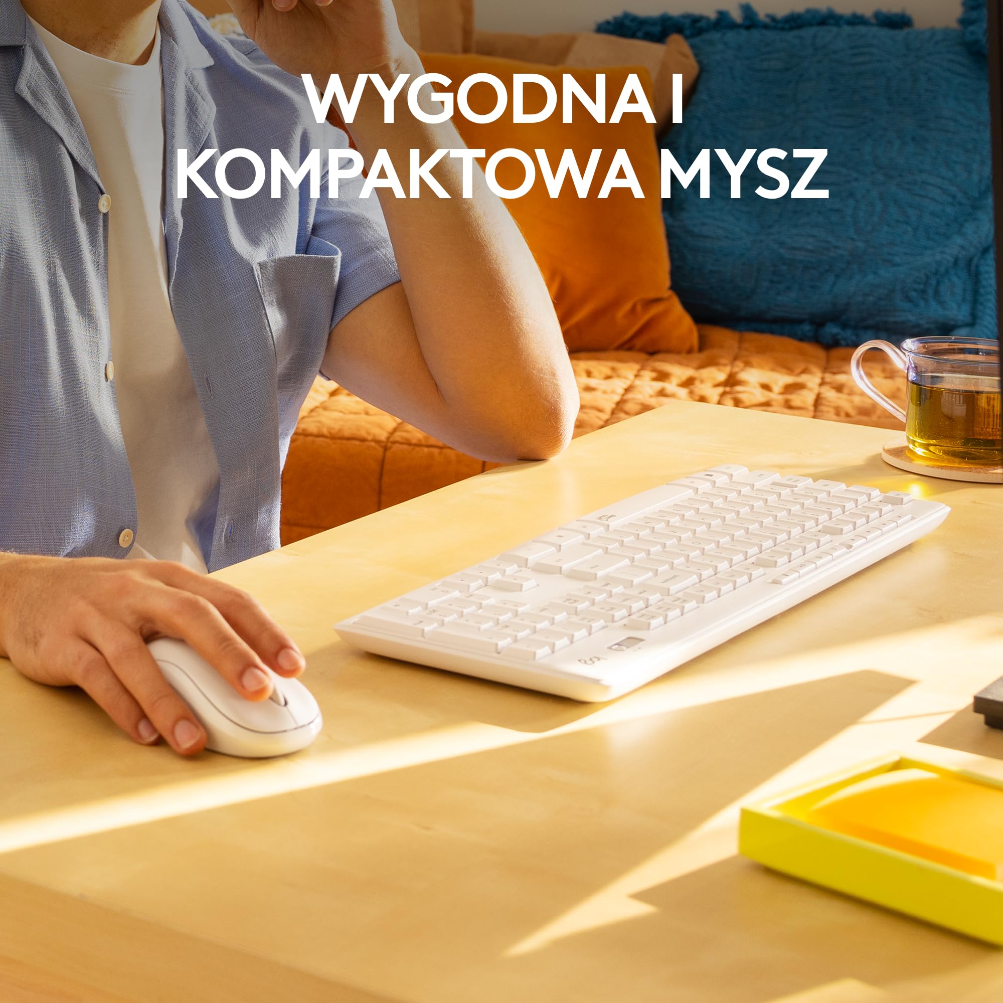 Logitech MK295 silencioso inalámbrico COMBO - US INT'L QWERTY