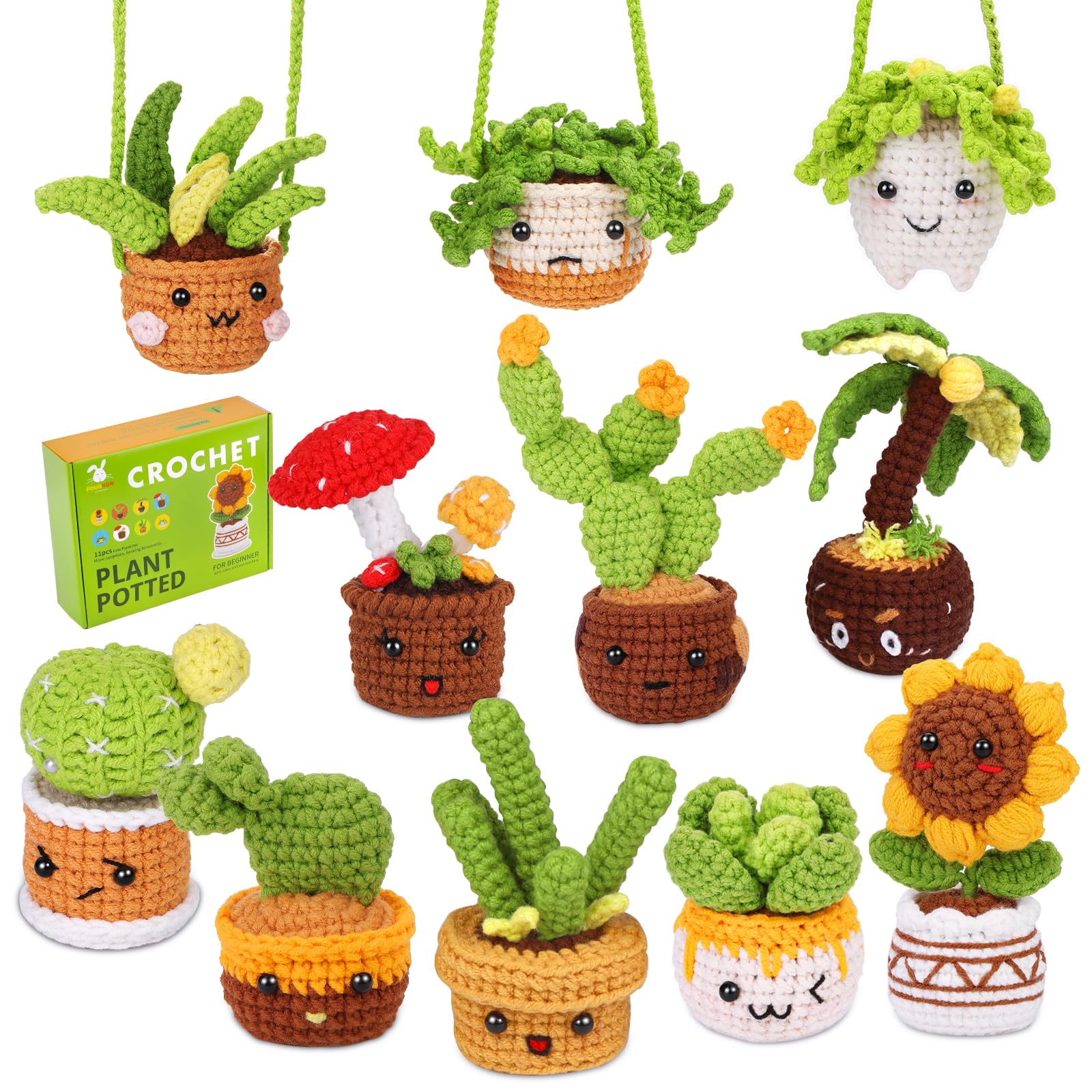 FOUSNOW Crochet Kits - crochet kits | Mubboo