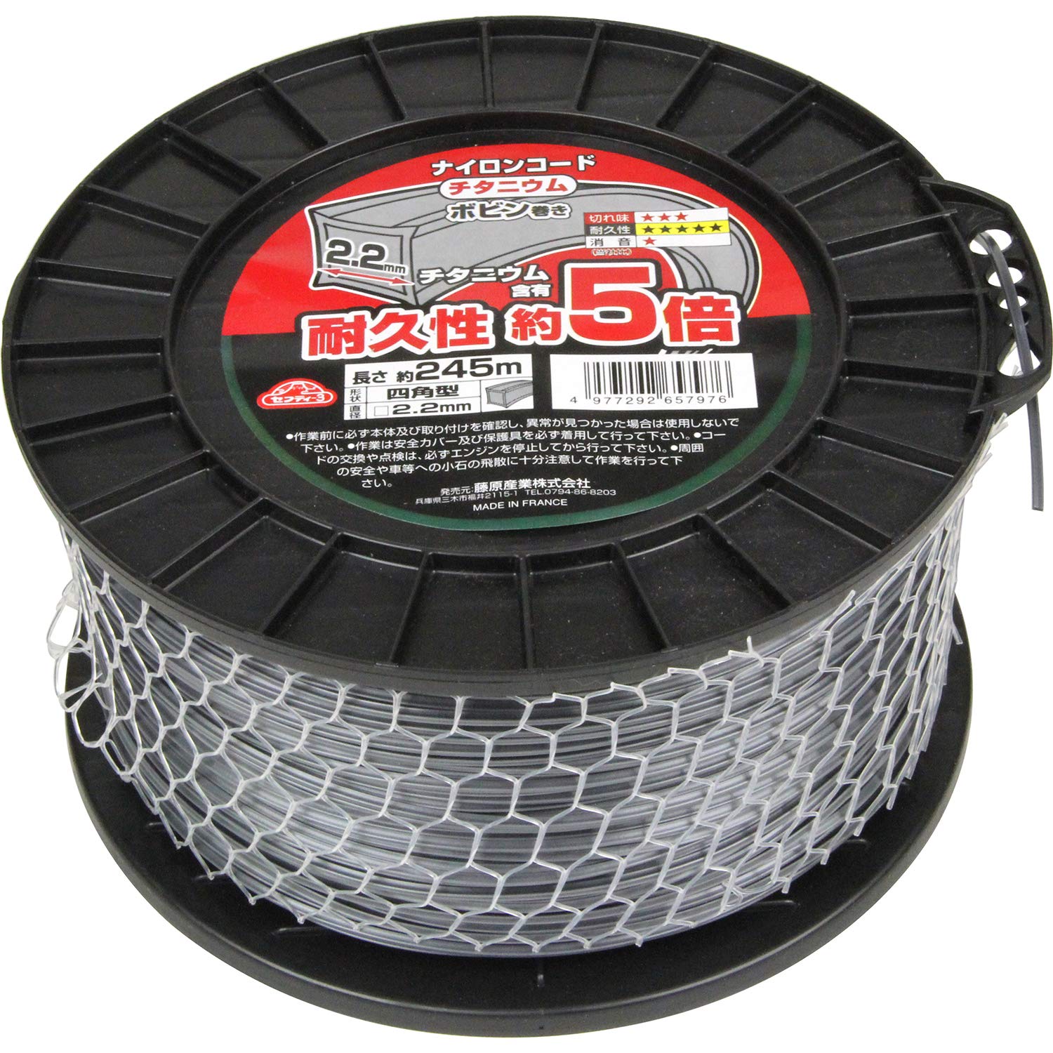 【新着商品】セフティー3(Safety-3) チタニウムナイロンコード 耐久性約 Amazon.co.jp: セフティー3(Safety-3) チタニウムナイロンコード 耐久