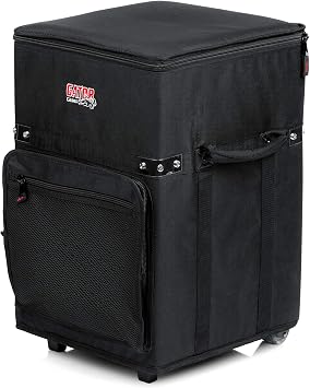 Gator Cases Utility Series Cargo Case with Lift-Out-Tray, Wheels, and Retractable Pull Handle, 13.5 x 12.75 x 14 (GX-20)