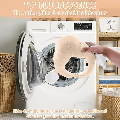 Miniatura 6 de kornsurte Bottle Holder Pillow, Nursing Support Cushion for Bottle Feeding & Breastfeeding, Resolve Arm Soreness and Fatigue (Beige)