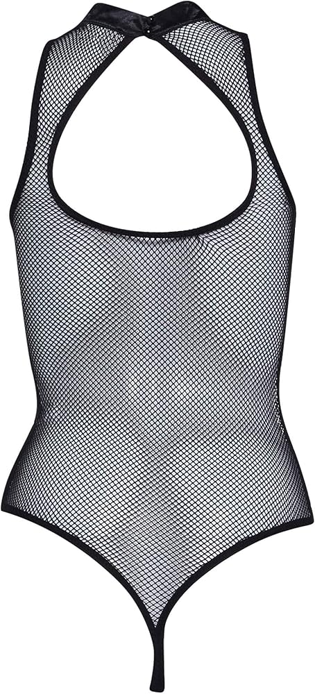 Amazon.com: Dolls Kill Bad Luck Dragon Fishnet Bodysuit by Club