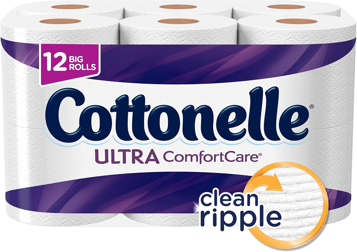 Cottonelle Ultra Comfort Care Toilet Paper, Big Roll, 12 Count