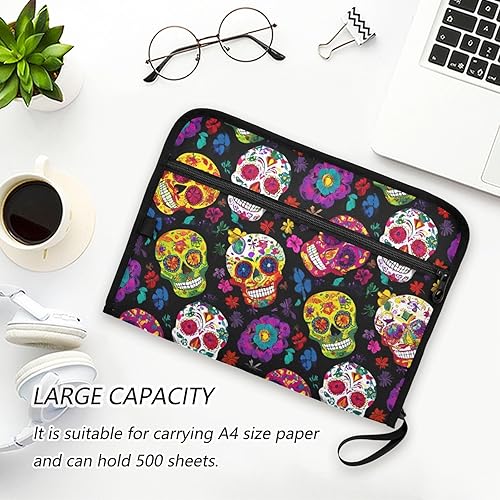 Vista 27 de Kcldeci Carpeta de archivos expansible de 13 bolsillos de mármol morado, carpeta de archivos de acordeón, organizador de documentos, carpeta