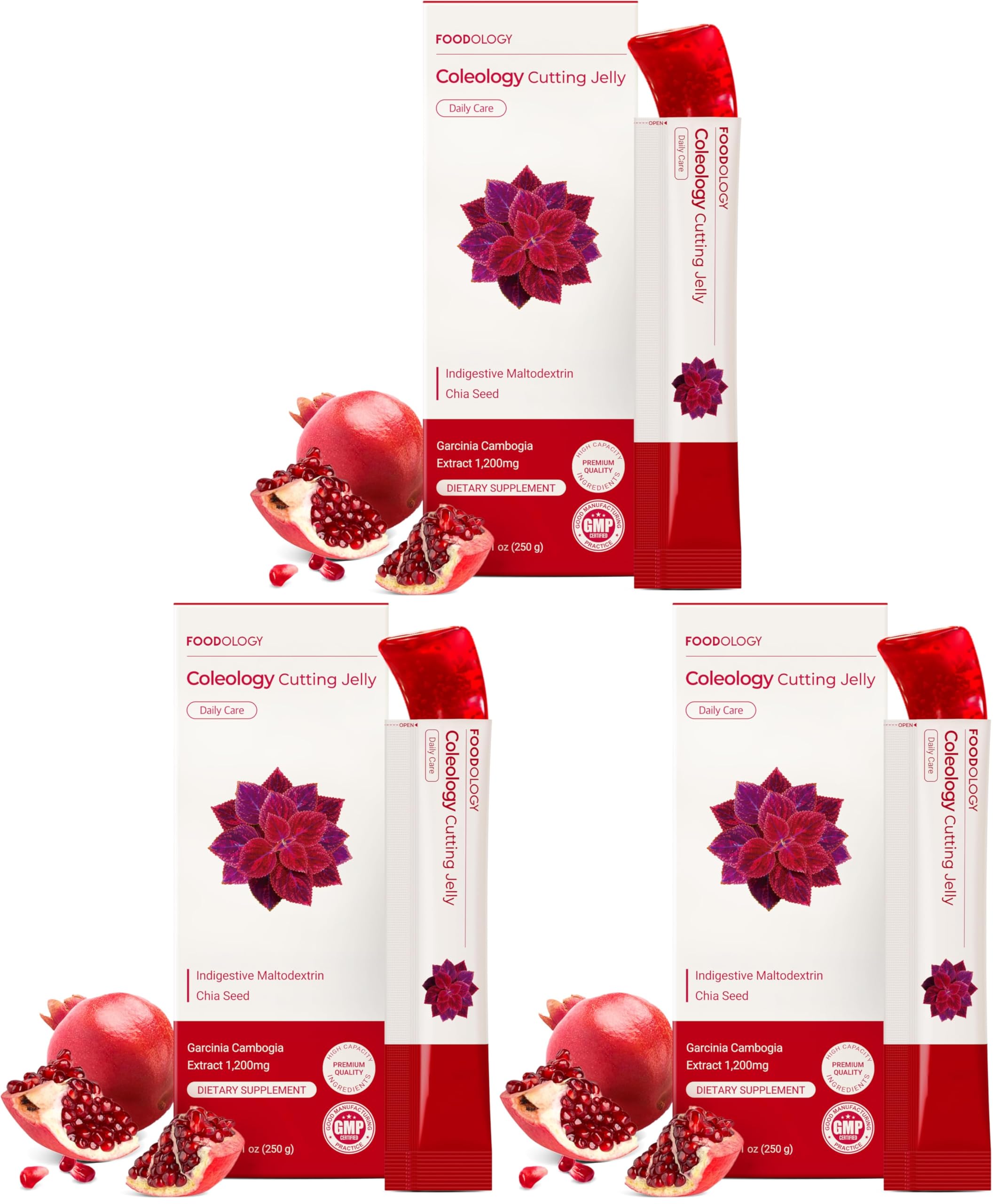 Amazon.com: FOODOLOGY Coleology Cutting Stick Jelly (Pomegranate