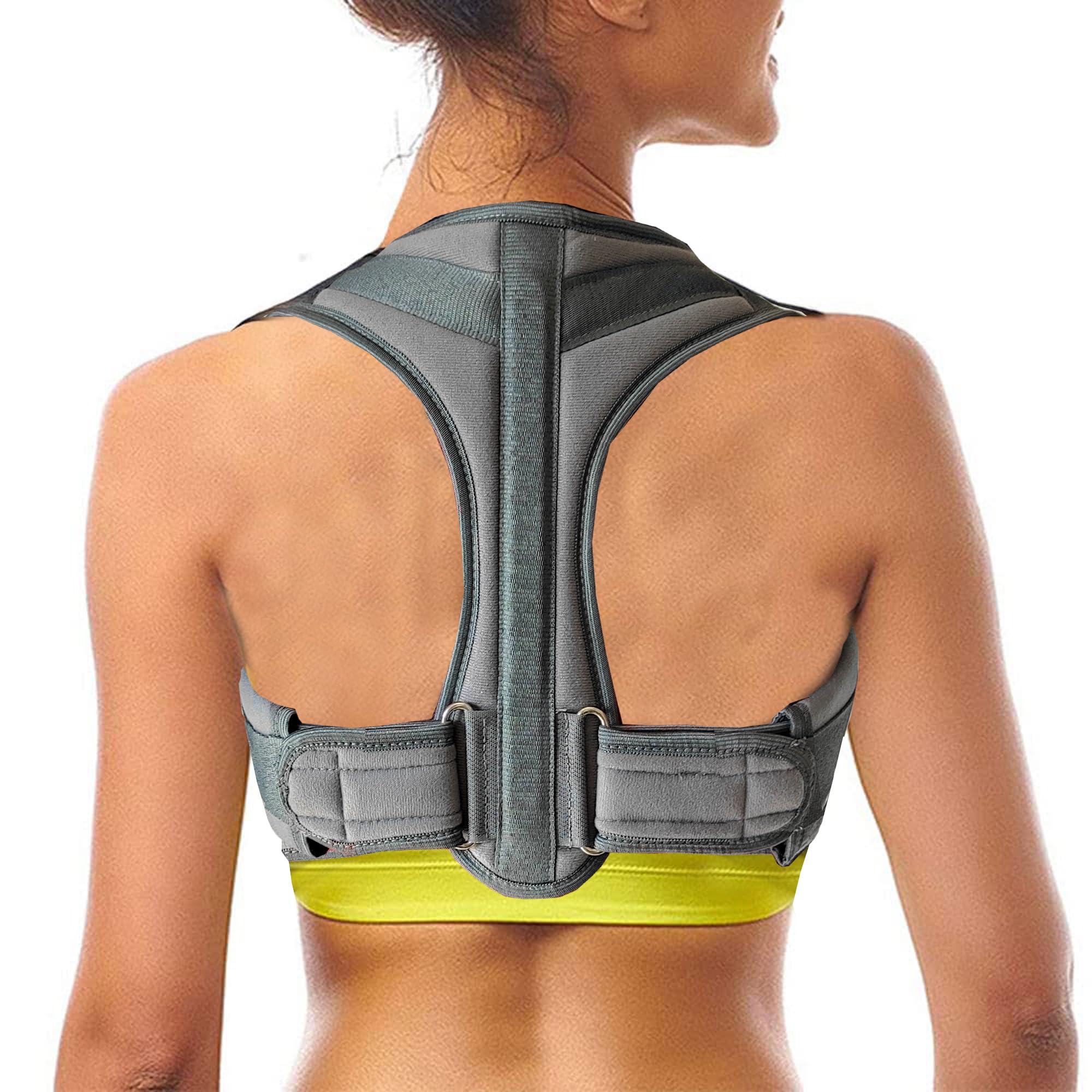 DClub Clavicle Posture Corrector Brace Adjustable Upper Back Brace Support For Neck, Back & Shoulder Pain Relief, Unisex, FREE SIZE, Neopreneblend Fabric (B0CCVPTWN5) Amazon Price History, Amazon Price Tracker