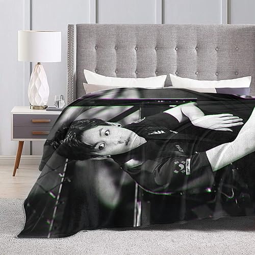 Miniatura 7 de Jungkook Jeon Jung Kook - Manta de forro polar suave y cómoda, manta de yoga, manta de playa, manta de picnic, regalo para dormitorio, oficina,