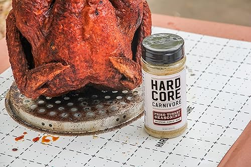 Miniatura 6 de Hardcore Carnivore Condimento de pavo frito de edición limitada (coctelera de 11 onzas) mezcla hecha en Texas para pavo, alitas de pollo, pastel de