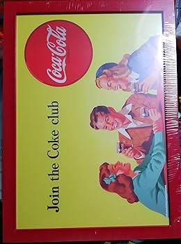 コカコーラ配達写真額 Amazon.co.jp: フォトフレーム コカ・コーラ柄