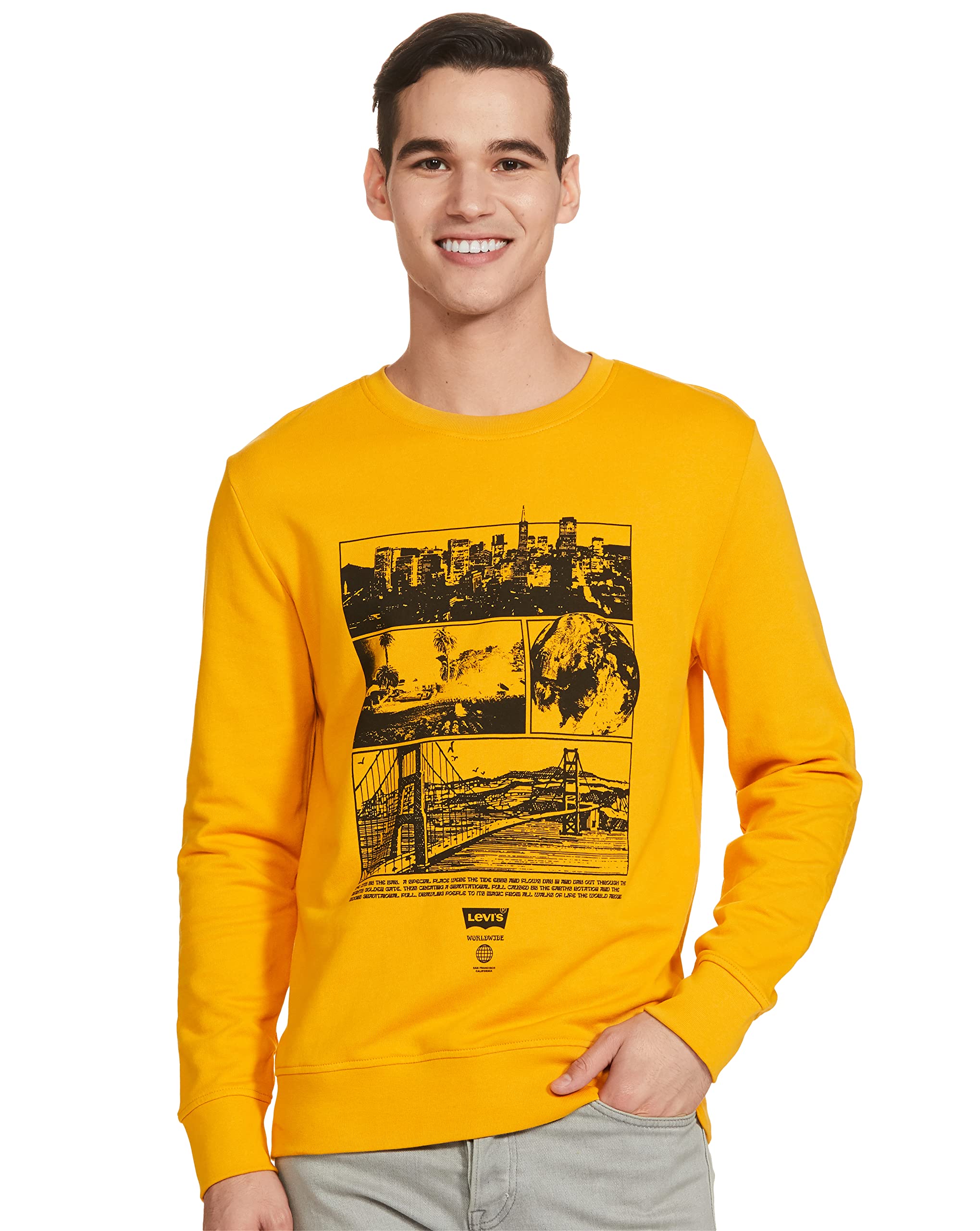 levi's Men's Cotton Crew Neck Sweatshirt-picture-37