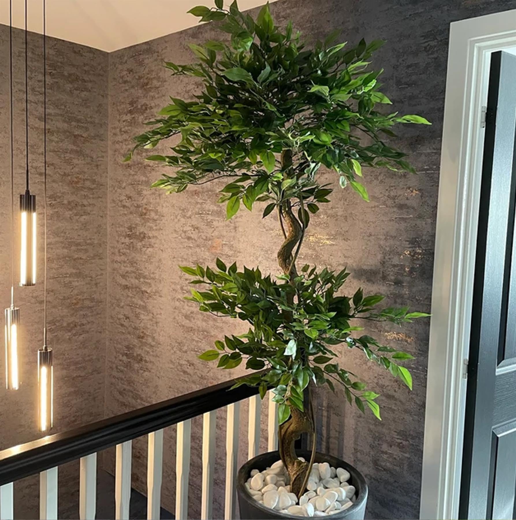 Artificial Ficus Tree 150cm Green Realistic Faux Indoor Home Office Decor