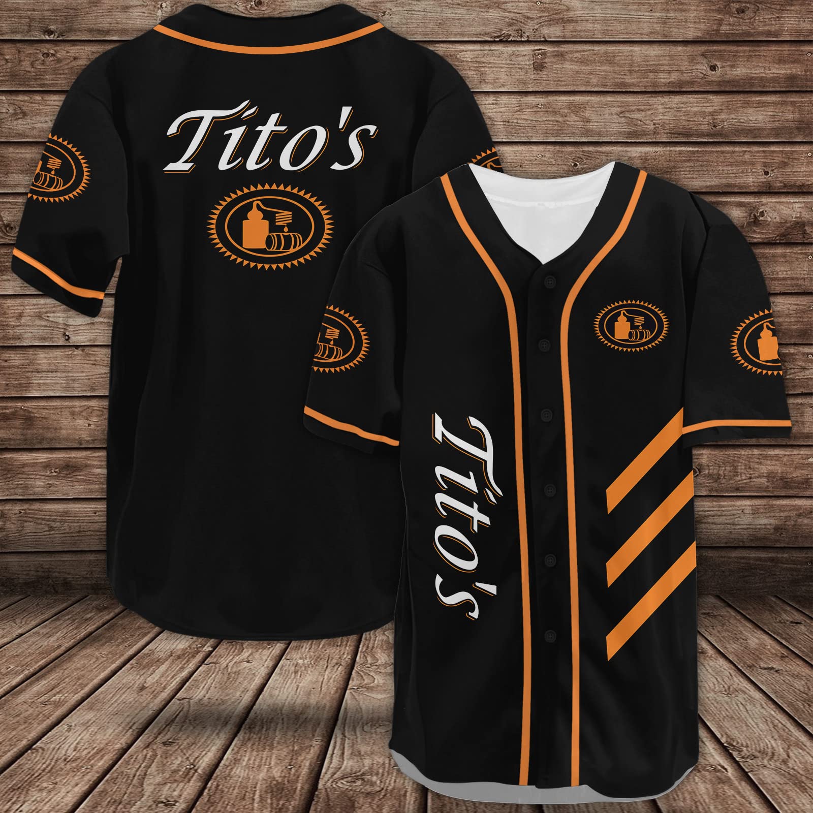 fat mummy Tito Baseball Jerseys Shirt for Men Women, Summer Tito Lover Jerseys Shirt (L)