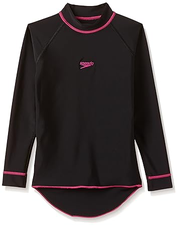 Speedo Girls Swimwear Long Sleeve Suntop