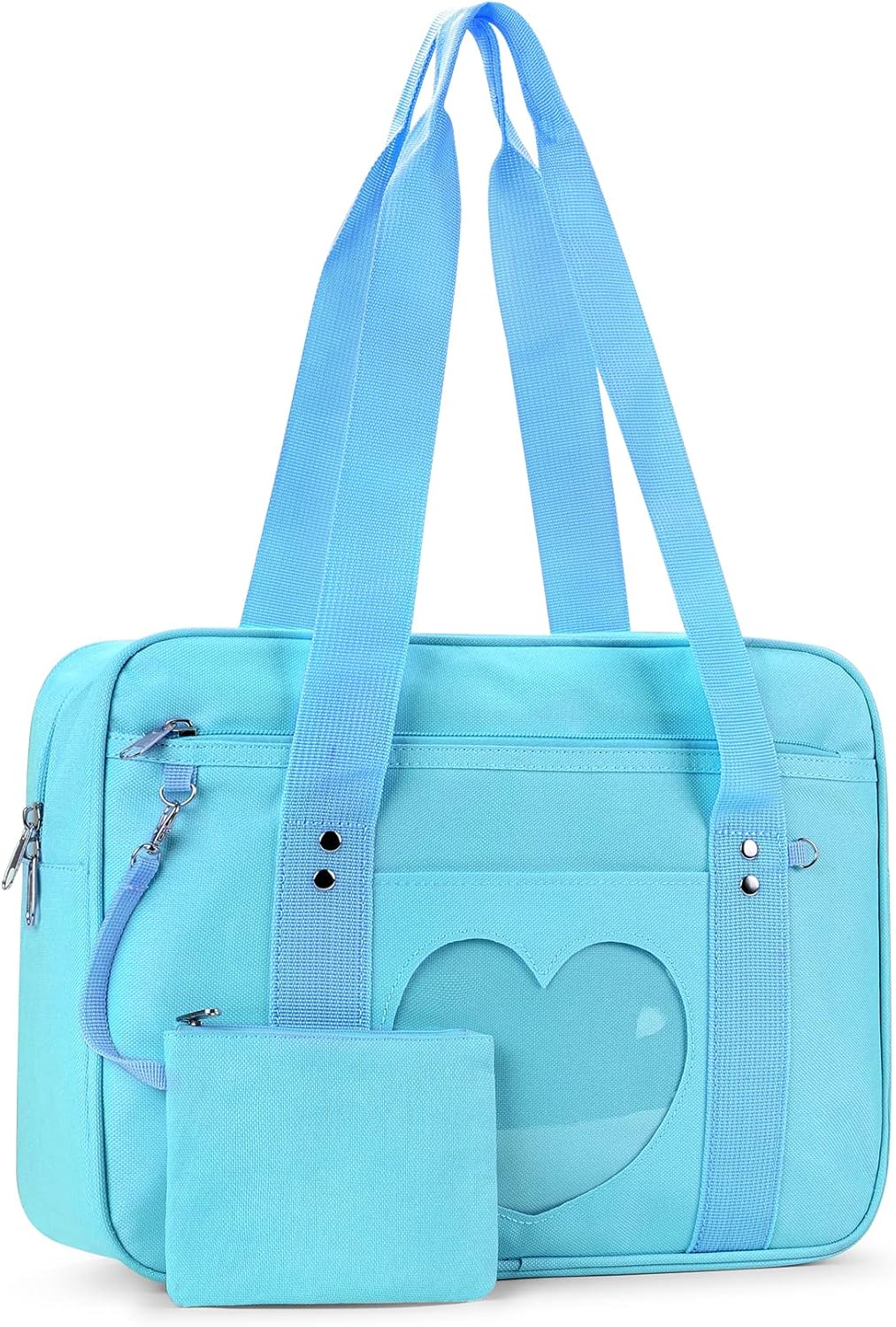 STEAMEDBUN Kawaii Ita Bag Japanese School Bag Cute Tote Bag Large Shoulder Anime Heart Purse : Buy Online at Best Price in KSA - Souq is now