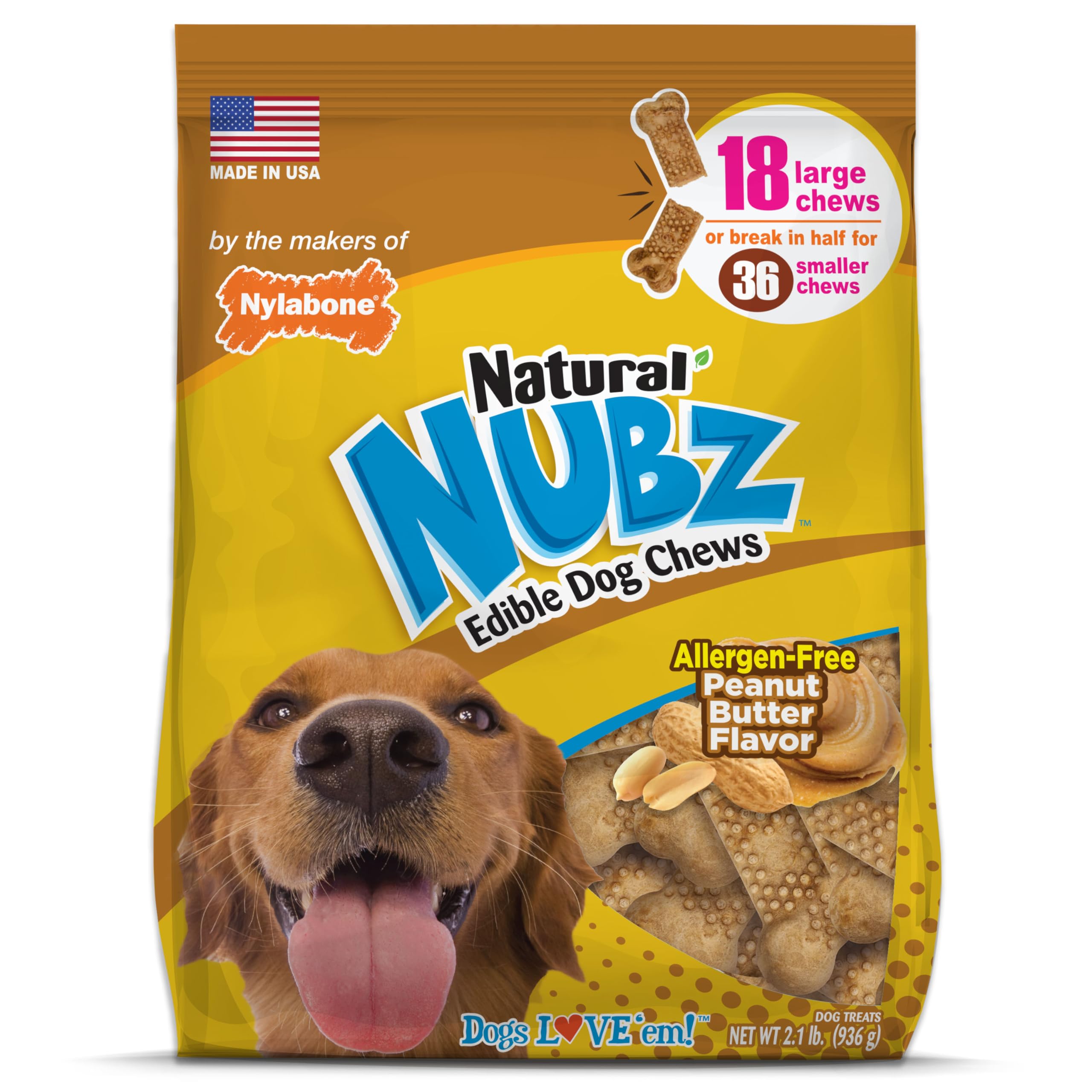 Nylabone Nubz Natural Dog Treats