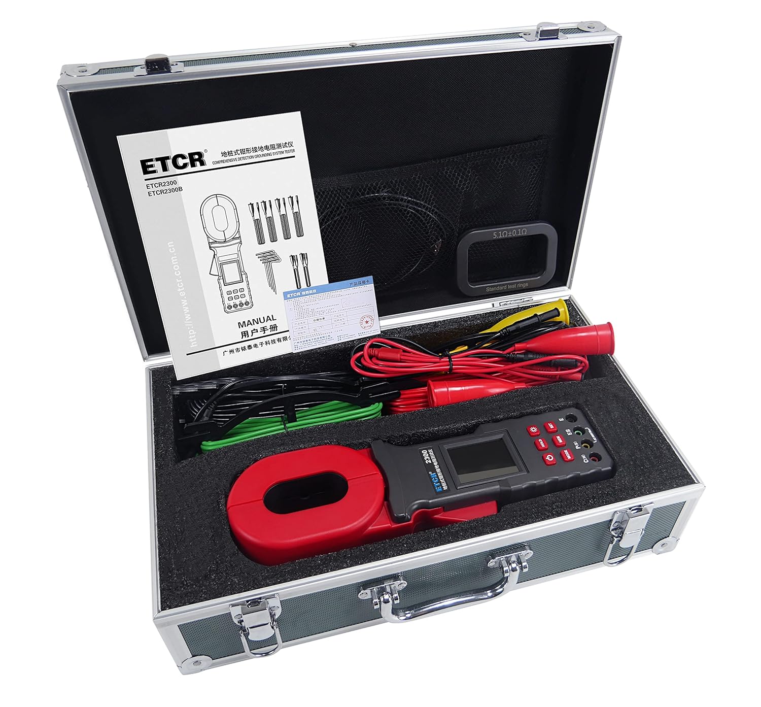 Earth Resistance Tester 2300B Ground Pile Type Clamp Earth Resistance Tester (ETCR2300B)