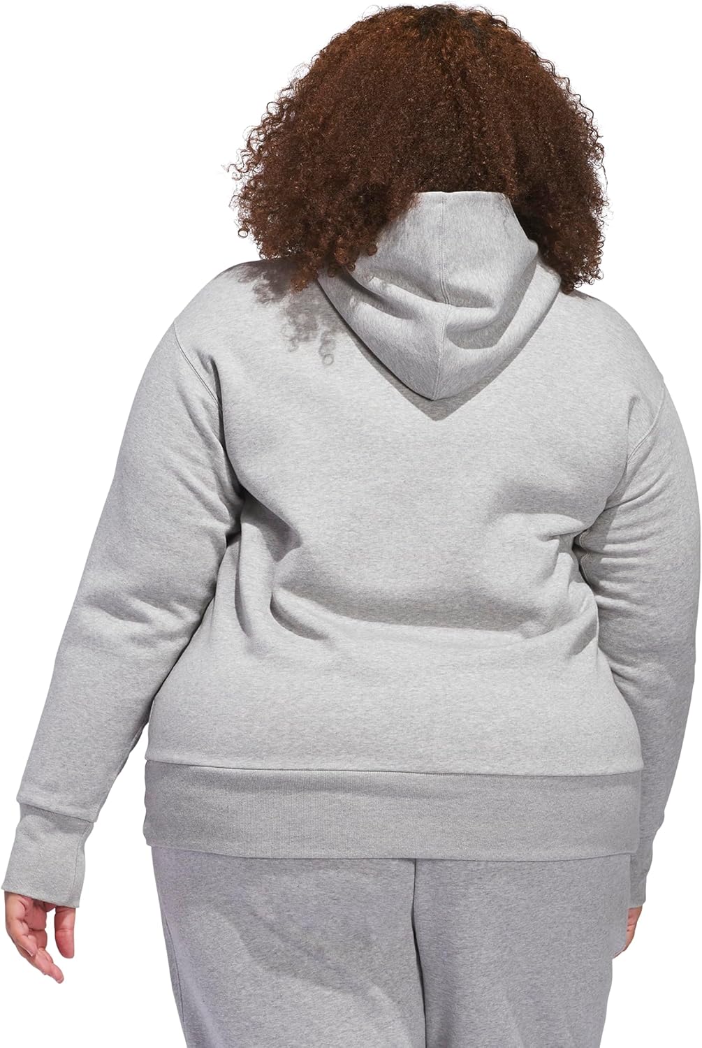 adidas womens All Szn Fleece Loose Hoodie - Image 3