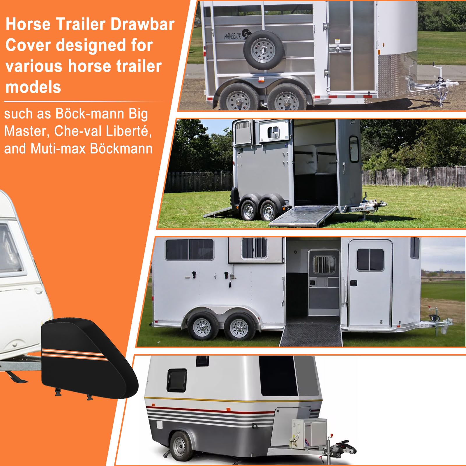 Disselhoes - Caravanhoes - Beschermhoes universeel toepasbaar - AL-KO