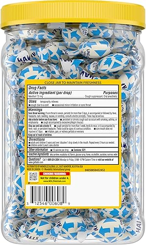 Miniatura 12 de Halls Relief Honey Lemon - Gotas para la tos de limón, edición limitada de latto, 250 gotas