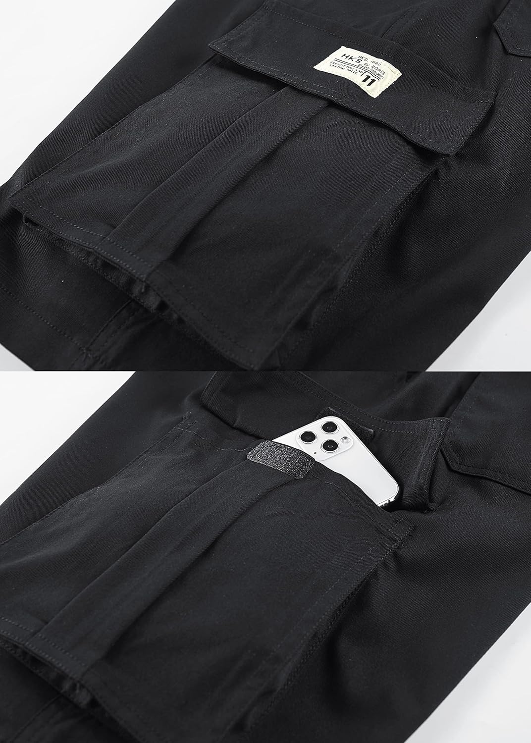 VtuAOL Cargo Shorts for Women Casual Relaxed Comfy Hiking Shorts with Multi Pockets - Image 5